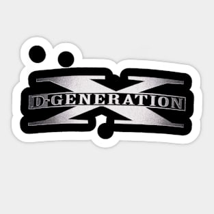 D-Generation X Sticker
